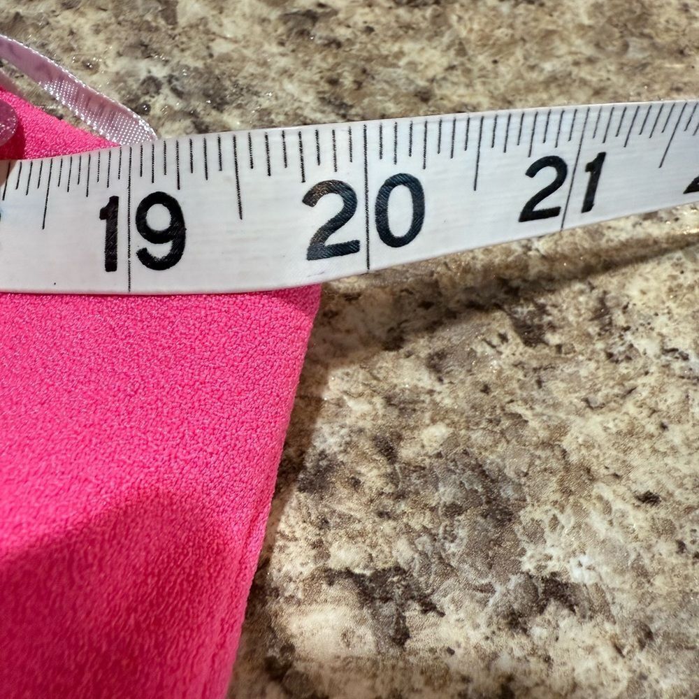 Julia Jordan Knot Neck Tulip Hem Dress Size 10 - Picture 5 of 9